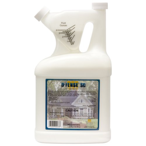 CSI D-FENSE SC Insecticide for Outdoor Use on Farms Galon Size 82002478 Best Seller Repels Ants and Bugs Large Farm Galo